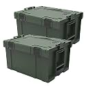 Cheston High Grade Plastic Tool Box for Tools I Tool Kit Box for Garage and Home/Tool Box Without Tools I Professional Stackable Boxes with Interlocking System with One-Click LARGE, Set of 2