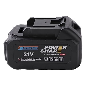 cheston one 3000 mah battery 21v 1 battery and charger not included  6 months warranty included
