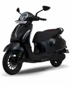 Chetak C3502 Electric Scooter by Bajaj Auto Booking for Ex-Showroom Price (with Portable Charger, Brooklyn Black)