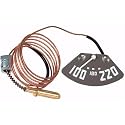 for Chevy for Truck 1950-1953 3100 3600 3700 3800 3900 PU Temperature Gauge 8Cyl Needle CPTP5053-1