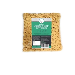 chewers oven baked real cheese and milk puppy biscuits dog treat 1 kg pack of 2