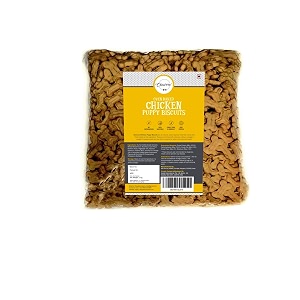 chewers oven baked real chicken puppy dog biscuits chicken flavour dog treat 1 kg