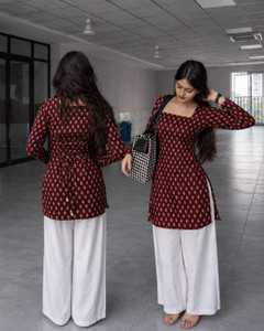 Chhapainama fashion Women Printed Straight Kurta
