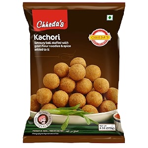 chheda39s kachori - crispy spicy snack - with spicy mixture filling 170g pack of 3