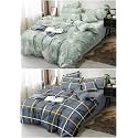 CHHILAKIYA 6D Microfiber King Size Double Bedsheet