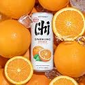 CHI FOREST Orange sparkling water, 0 Sugar 0 Carolies, 11.15 oz* 24 cans
