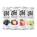 CHI FOREST 4 Flavors Pack Sparkling Water, Lychee, Peach, Grape, Pomelo