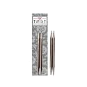 CHIAOGOO 7504CG-2.5 4-Inch Twist Red Lace Interchangeable Tips, 2.5/3mm