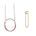 ChiaoGoo Red Lace 16-Inch, US 11 (8.0mm) Circular Knitting Needle
