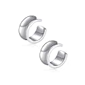 CHIC &amp; ARTSY 925 Sterling Silver Ear Cuffs for Women, Non Piercing Clip On Cartilage Cuffs, Adjustable Fake Conch &amp; Helix Earrings, Gold Plated &amp; Oxidized Various Styles
