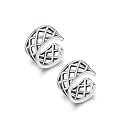 CHIC &amp; ARTSY 925 Sterling Silver Ear Cuffs for Women, Non Piercing Clip On Cartilage Cuffs, Adjustable Fake Conch &amp; Helix Earrings, Gold Plated &amp; Oxidized Various Styles