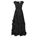 CHIC STAR Womens 3D Floral Applique Maxi