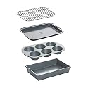 Chicago Metallic Professional 4-Piece Non-Stick Toaster Oven Set