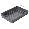 Chicago Metallic Professional Non-Stick Roast Pan with Non-Stick Rack, 13-Inch-by-9-Inch (Pack of 8)