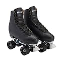 Chicago Quad Roller Skates for Women &amp; Men – Durable, Top Performance Indoor/Outdoor Use or Roller Derby - Classic Deluxe Leather High-Top Boots with 60mm Urethane Wheels &amp; Semi-Precision Bearings