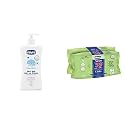 Chicco Baby Moments Gentle Body Wash And Shampoo For Soft Skin And Hair, Dermatologically Tested, Pa&amp;Baby Moments Soft Cleansing Baby Wipes, Ideal For Nappy, Face And Hand, Dermatologically Test