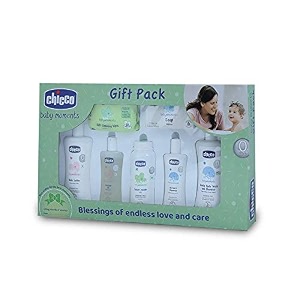 chicco complete care gift set-green