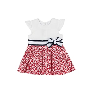 Chicco Girls Cotton Blend Fit and Flare