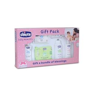 chicco sweet surprise gift set-pink