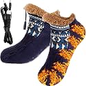 Chicingyou USB Heated Socks Fleece Winter Electric