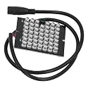 CHICIRIS 940nm IR Light Board, 48 LED for CCTV Camera Indoor