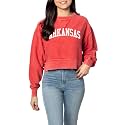 chicka-d NCAA womens Corded Boxy Pullover