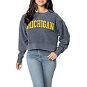 chicka-d NCAA womens Corded Boxy Pullover
