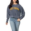 chicka-d NCAA womens Corded Boxy Pullover