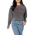 chicka-d NCAA womens Corded Boxy Pullover