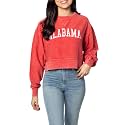 chicka-d NCAA womens Corded Boxy Pullover
