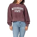 chicka-d NCAA womens Corded Boxy Pullover
