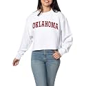 chicka-d NCAA womens Corded Boxy Pullover
