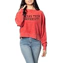 chicka-d NCAA womens Corded Boxy Pullover