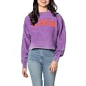 chicka-d NCAA womens Corded Boxy Pullover
