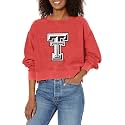 chicka-d NCAA womens Corded Boxy Pullover