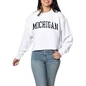 chicka-d NCAA womens Corded Boxy Pullover
