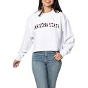chicka-d NCAA womens Corded Boxy Pullover