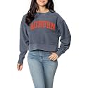 chicka-d NCAA womens Corded Boxy Pullover
