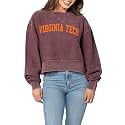 chicka-d NCAA womens Corded Boxy Pullover