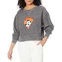 chicka-d NCAA womens Corded Boxy Pullover