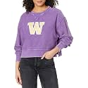 chicka-d NCAA womens Corded Boxy Pullover