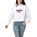 chicka-d NCAA womens Corded Boxy Pullover