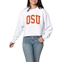 chicka-d NCAA womens Corded Boxy Pullover