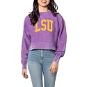 chicka-d NCAA womens Corded Boxy Pullover