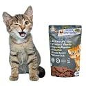 Chicken &amp; Water Chestnut Cat Treat, Chip, For All Life Stages | Protein Rich | Fiber Rich | Crunchy Healthy Snacks | 75G