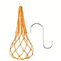 Chicken Cabbage Feeder Chicken Vegetable Net String Bag Poultry Fruit Holder Treat Feeding Tool for Hen Vegetable Feeder