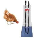 Chicken Diapers Washable and Reusable Pet Diapers Bow Tie Duck Diapers Duckling Diapers for Poultry Hen[Denim L] Netting Supplies