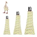 Chicken Duck Goose Diaper Washable Pet Fruit Print Diapers for Hens Roosters Poultry (Kiwi, Large)