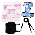 Chicken Harness Diaper Set with Leash – Adjustable &amp; Durable Training Aid for Geese/Ducks | Washable Mesh for Safe Outdoor Exploration