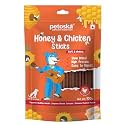 PETOSKA Chicken Honey Sticks- 100gms | Crunchy Dog Treats | Made with Natural Honey &amp; Chicken | Highly Nutritious | Easy to Digest | Enhances Physical Health | Suitable for All Dog Breeds | Pack of 1